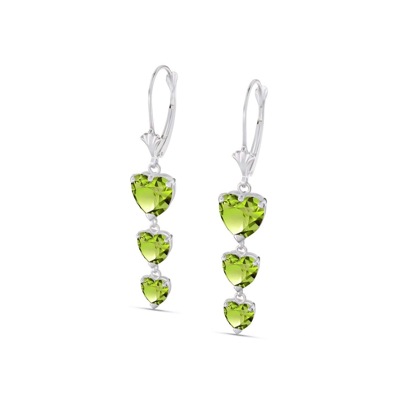 White Gold Peridot — Mariaannunziata