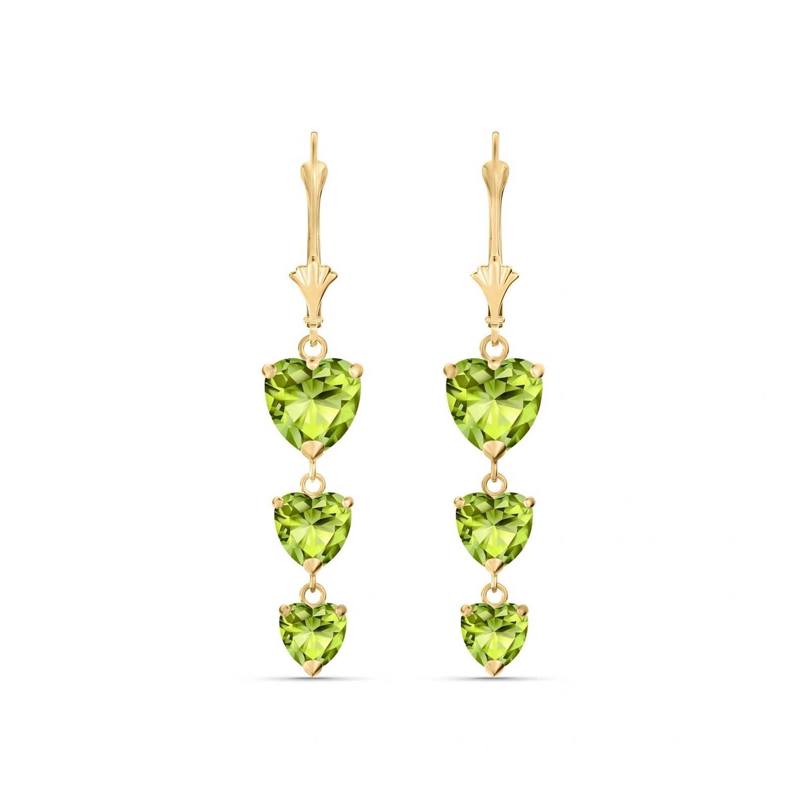 Yellow Gold Peridot — Mariaannunziata