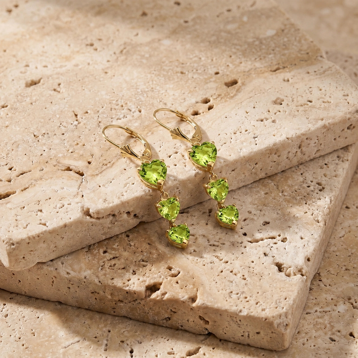 Yellow Gold Peridot — Mariaannunziata
