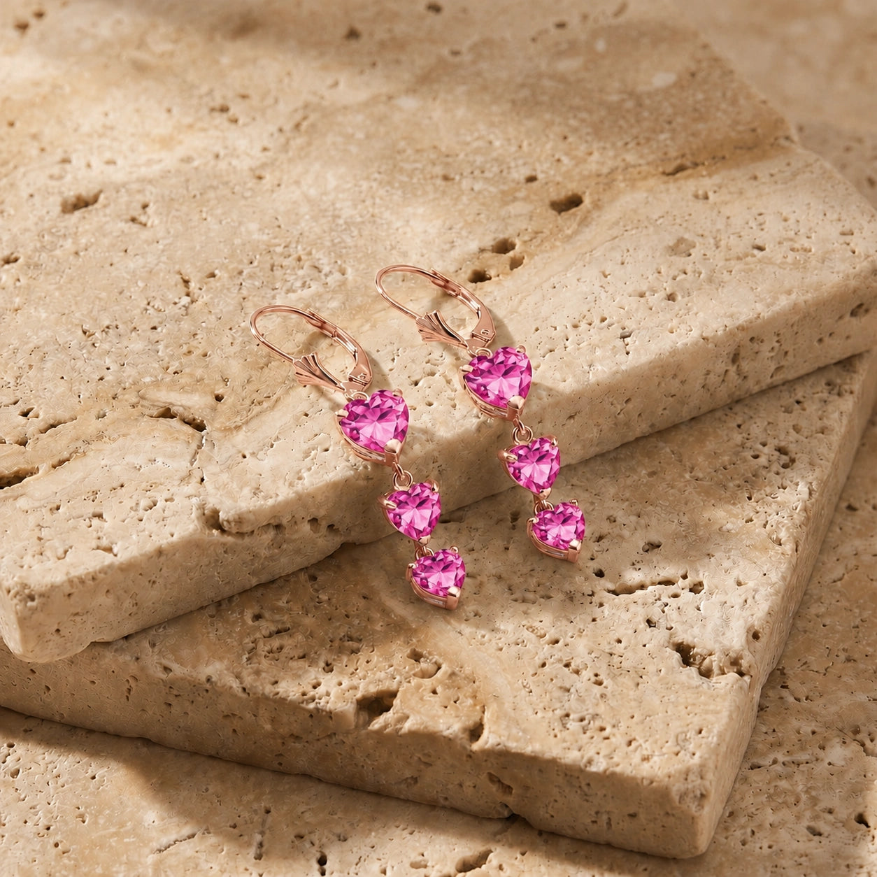 Rose Gold Pink Topaz — Mariaannunziata