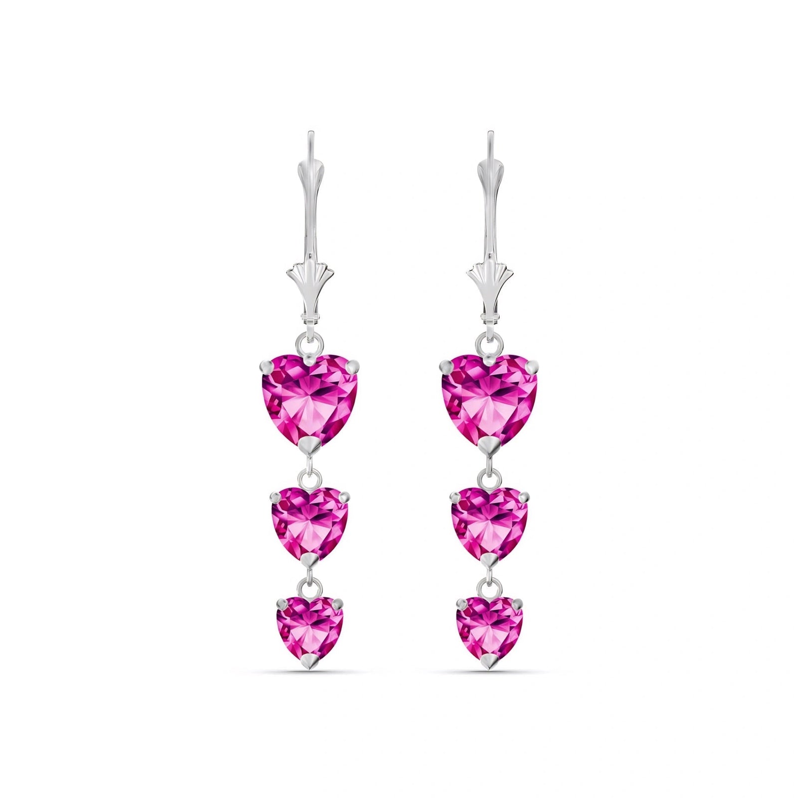White Gold Pink Topaz — Mariaannunziata