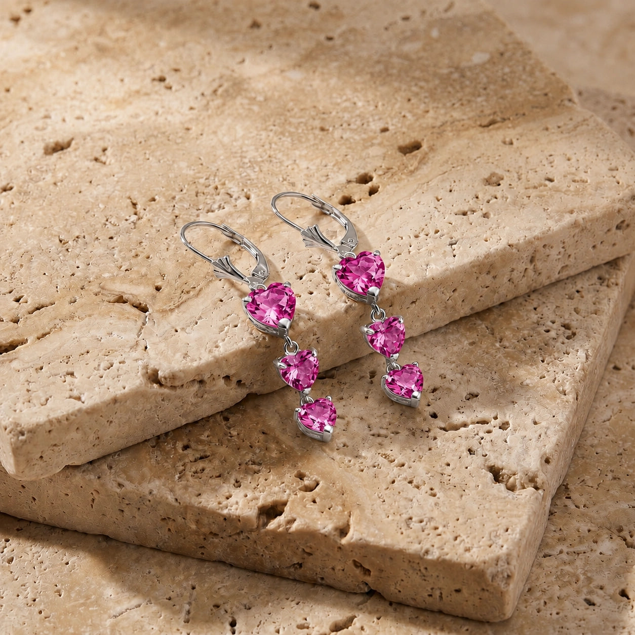White Gold Pink Topaz — Mariaannunziata