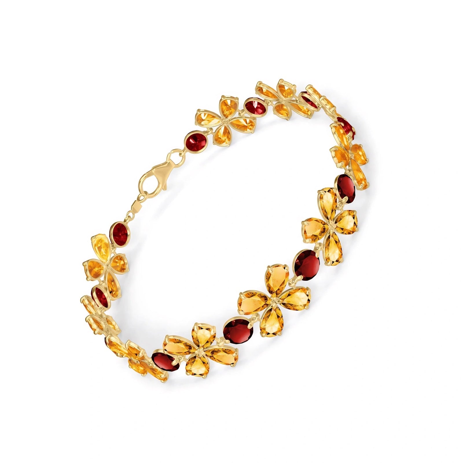 Yellow Gold Reverie Bracelet Citrine 10K — Rosangela