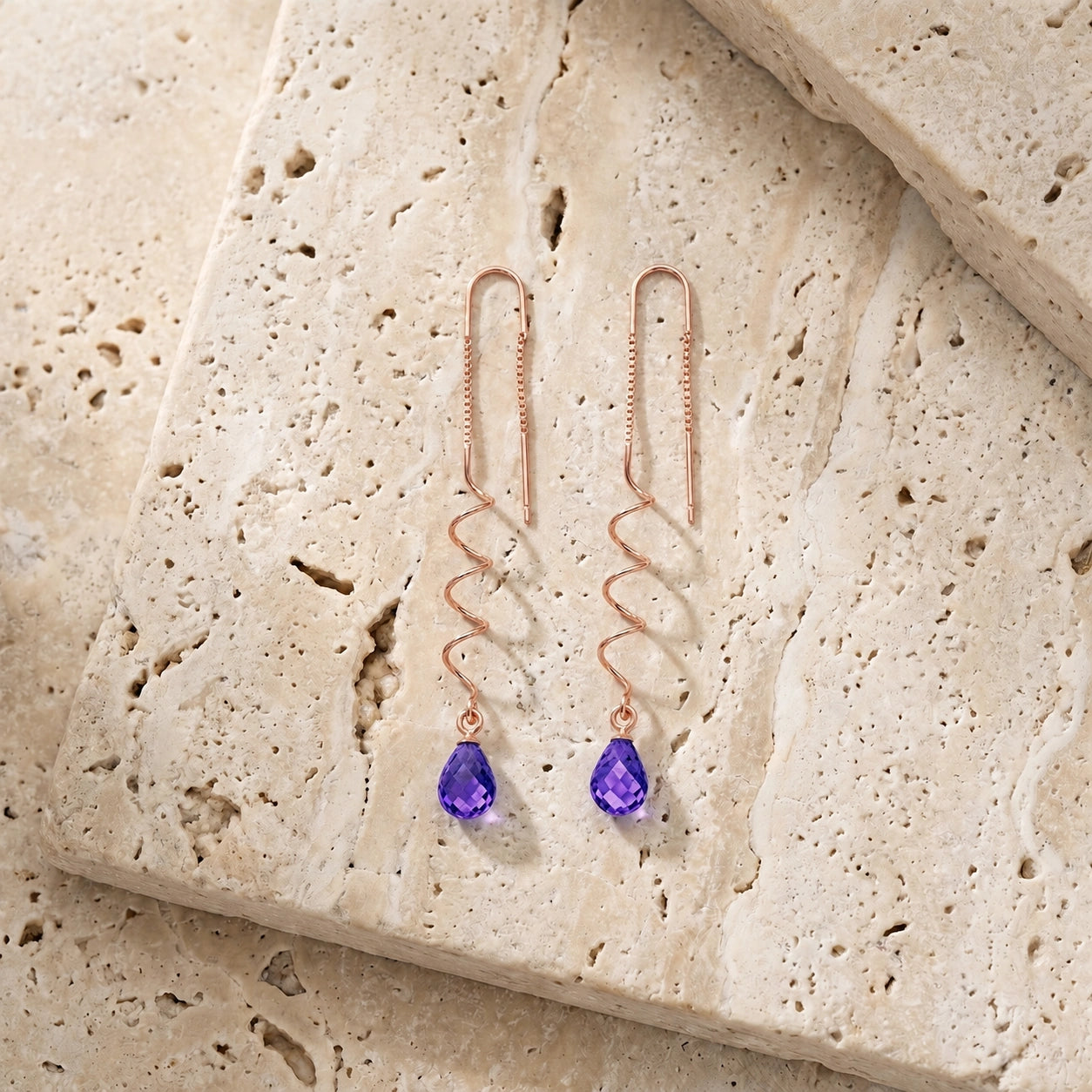 Rose Gold Amethyst — Mariaantonia