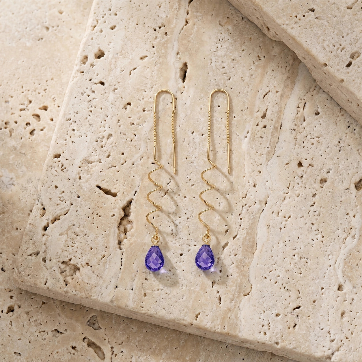 Yellow Gold Amethyst — Mariaantonia