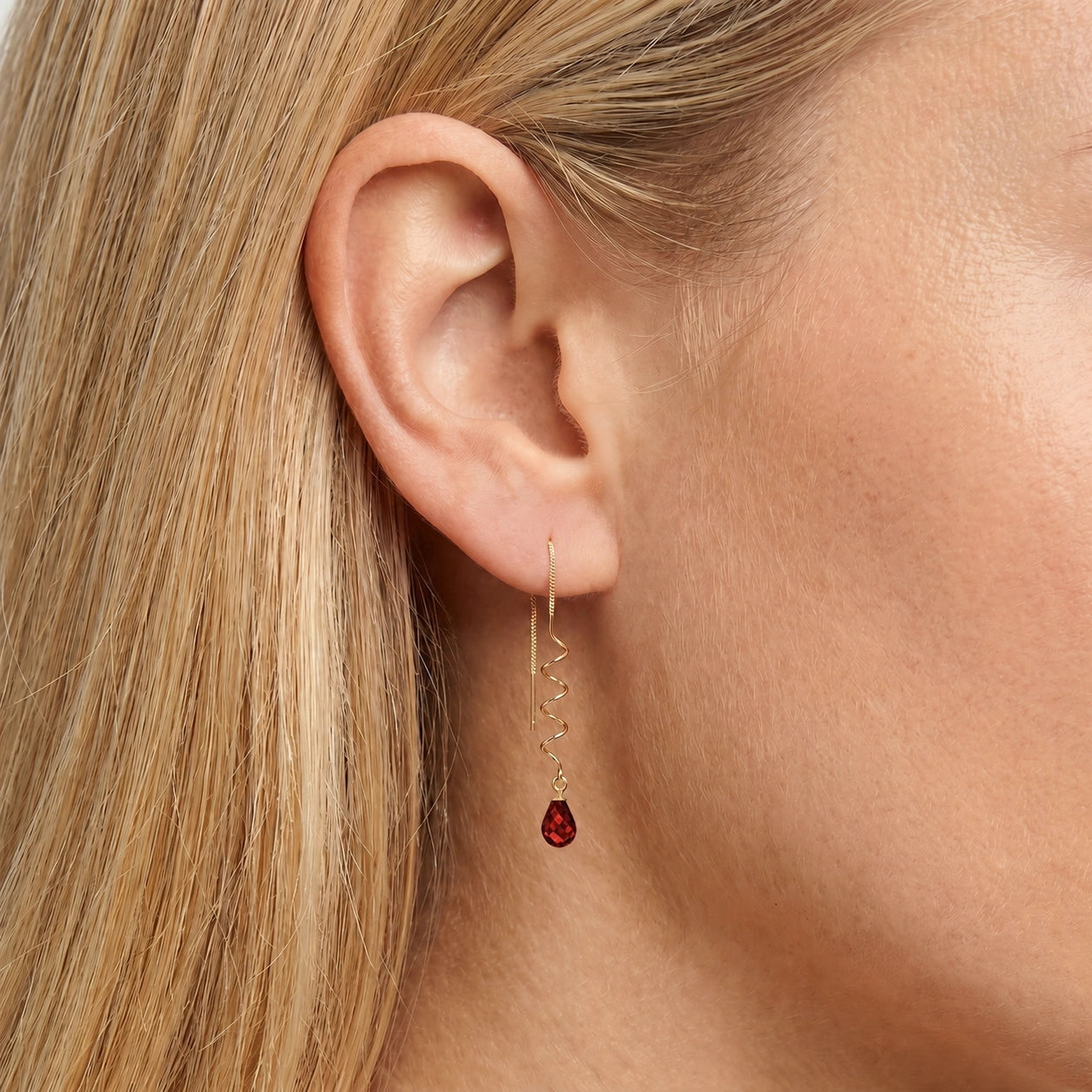 Yellow Gold Garnet — Mariaantonia