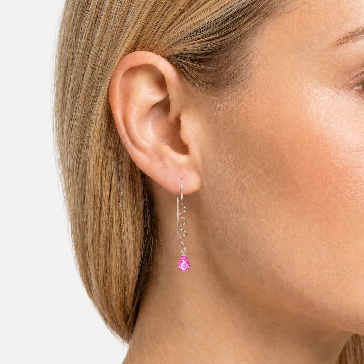 White Gold Pink Topaz — Mariaantonia