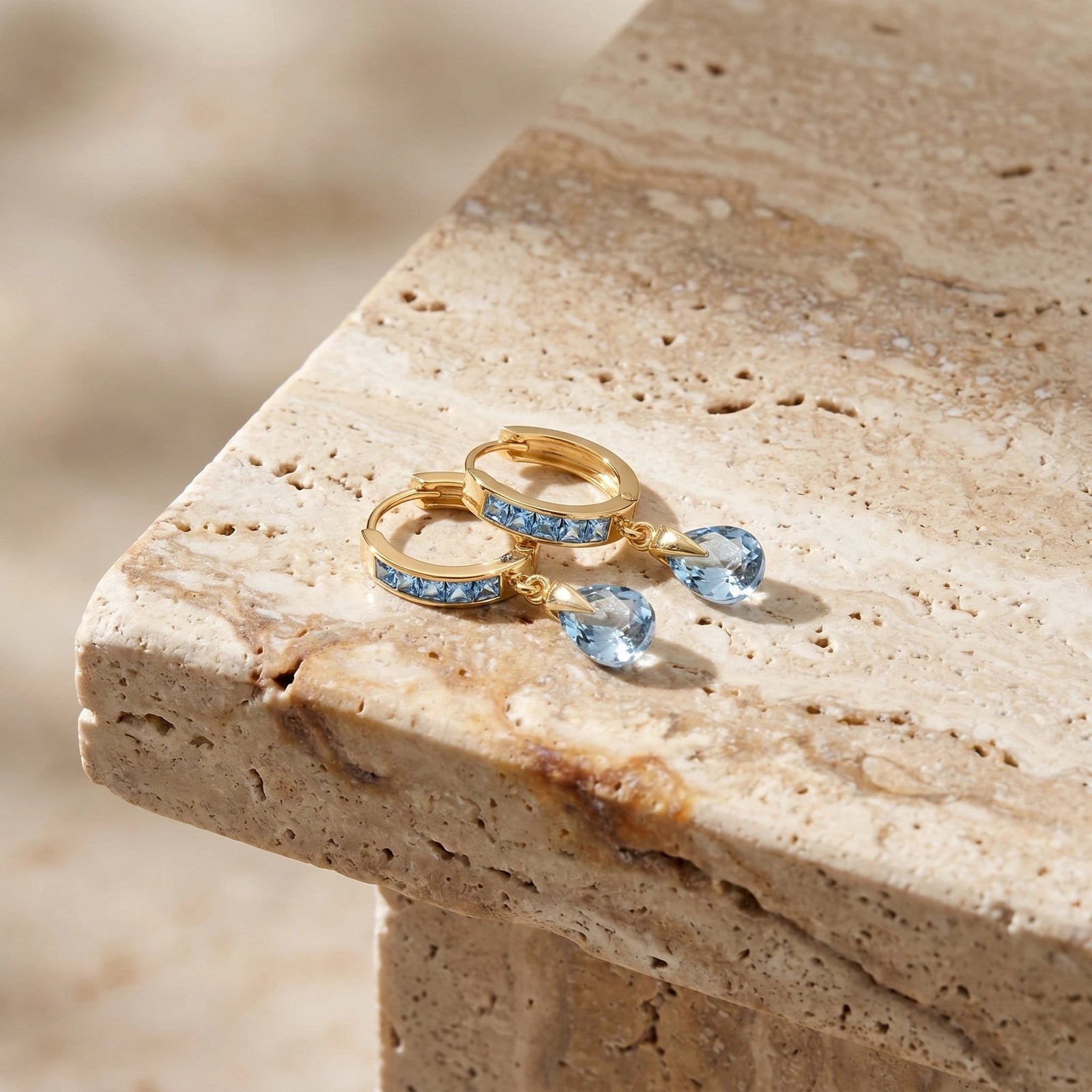 Yellow Gold Aquamarine — Mariaarabella