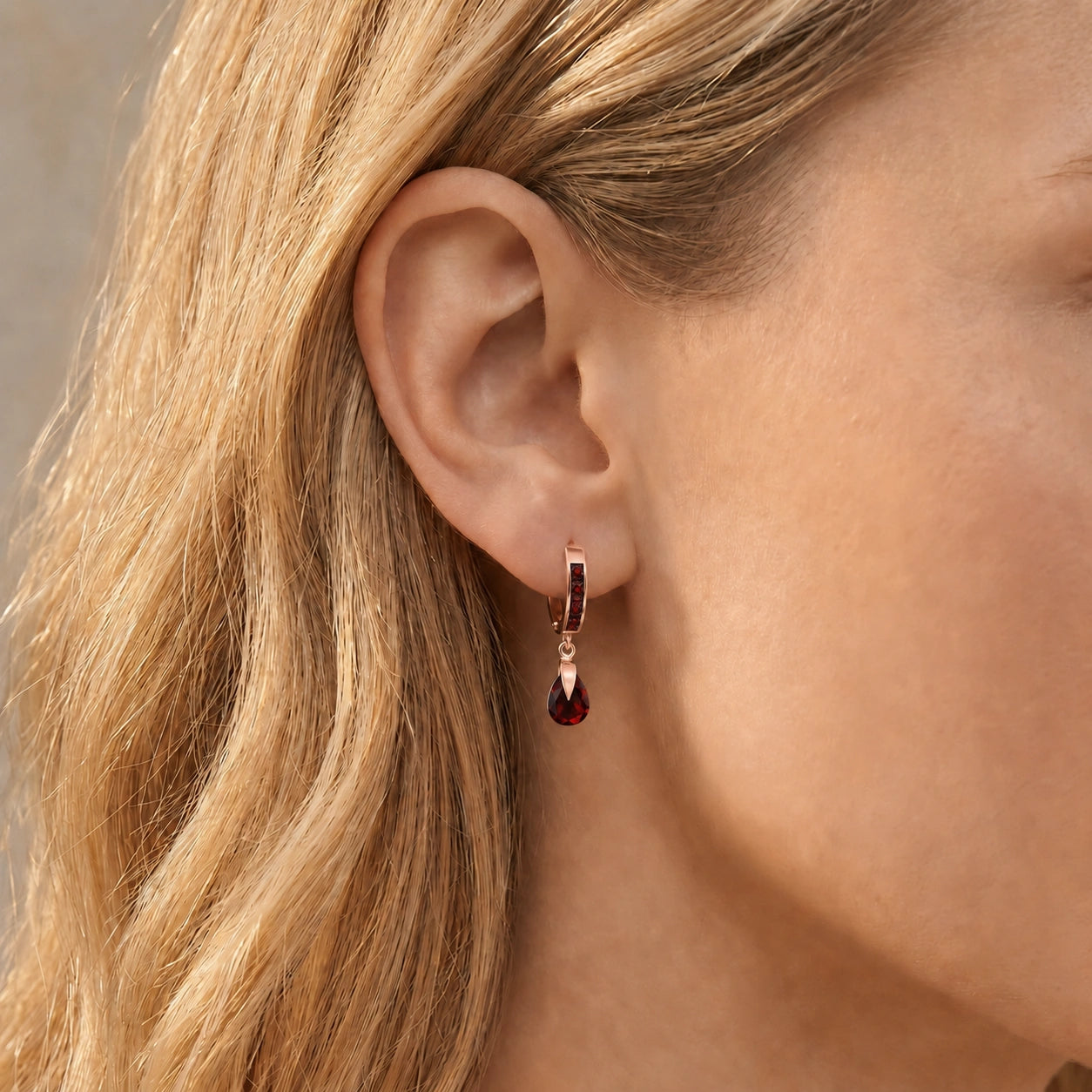 Rose Gold Garnet — Mariaarabella