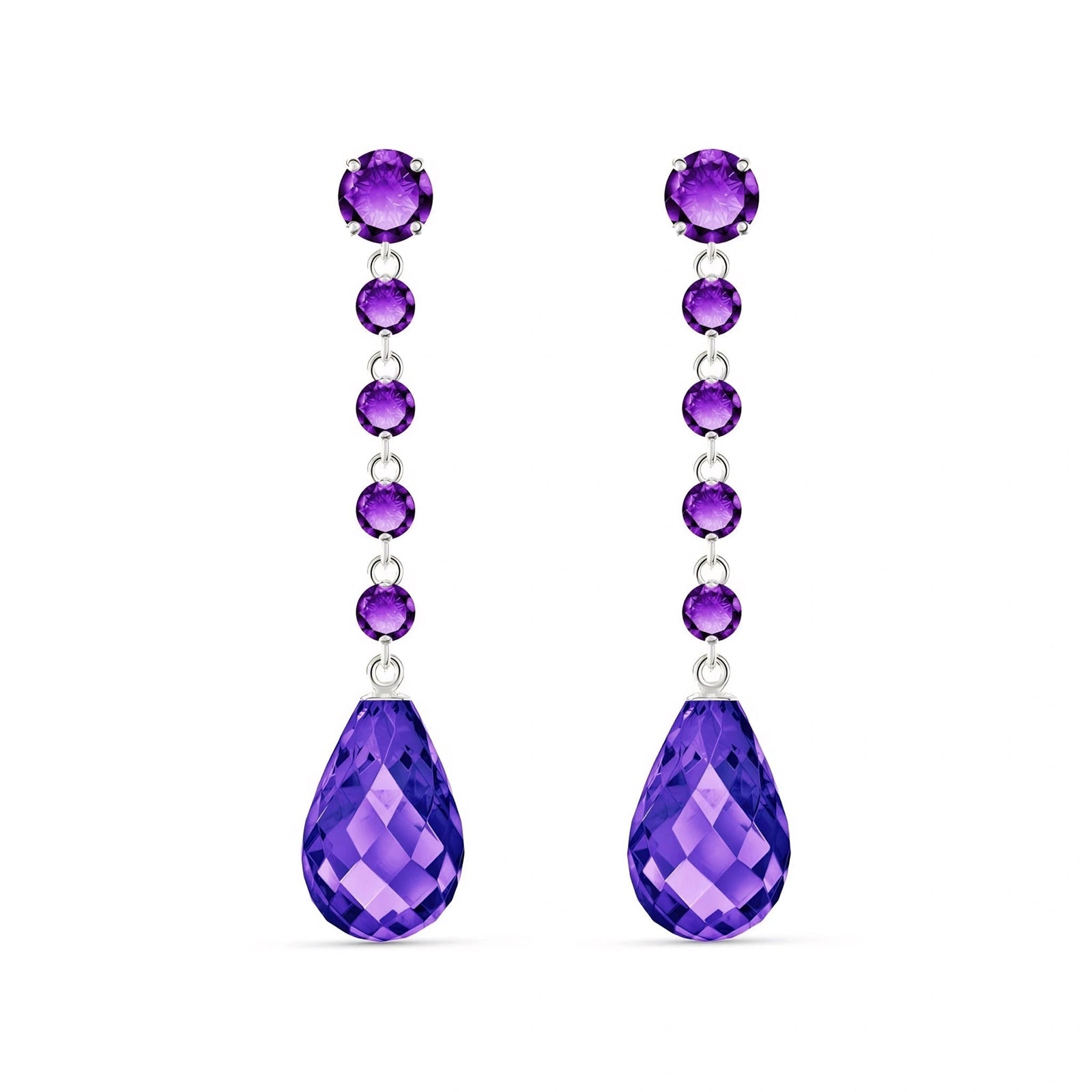 White Gold Amethyst — Mariaassunta