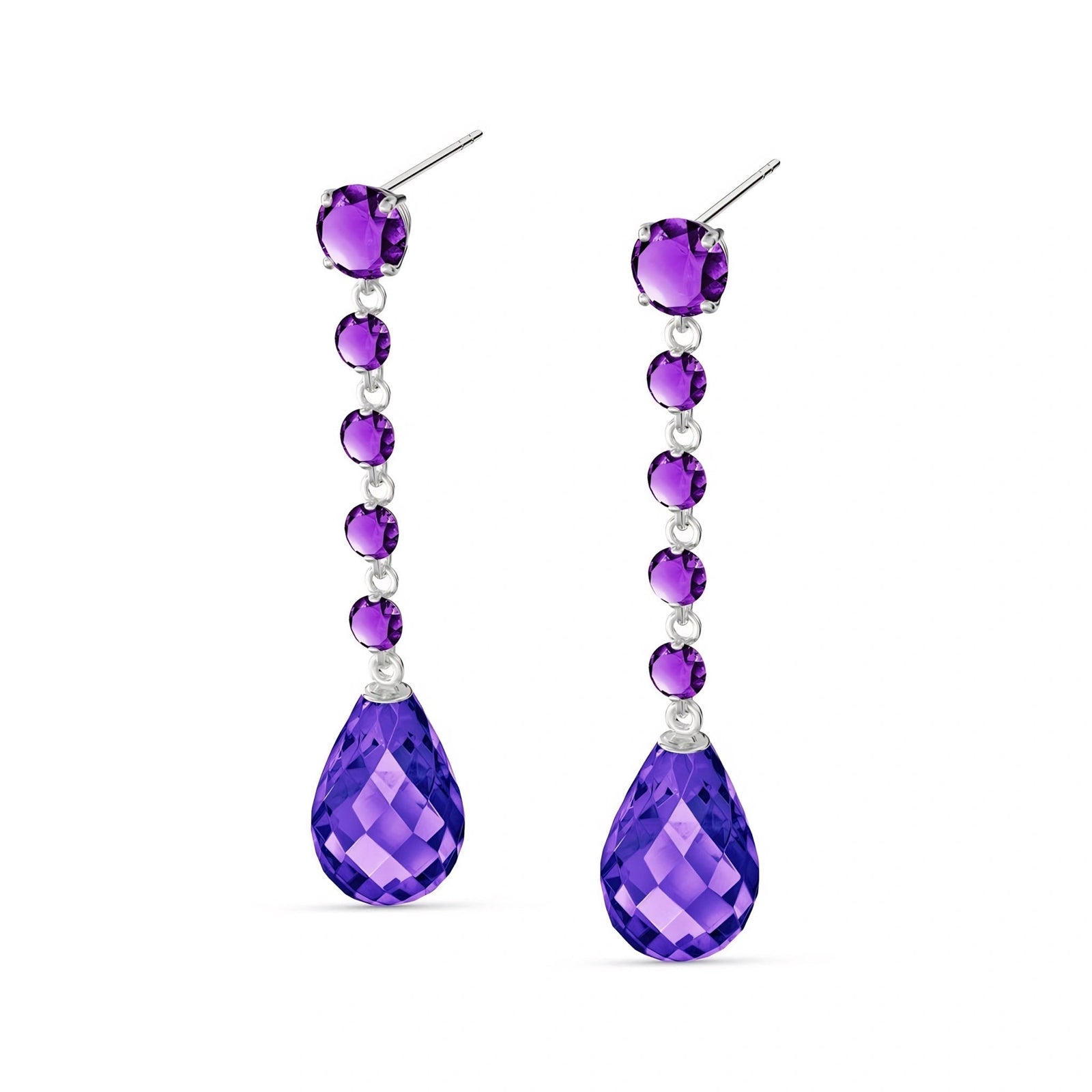 White Gold Amethyst — Mariaassunta