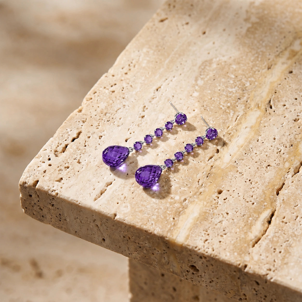 White Gold Amethyst — Mariaassunta