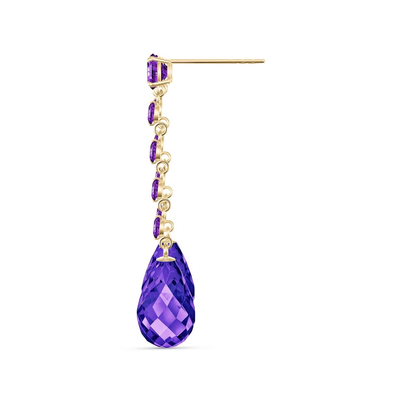 Yellow Gold Amethyst — Mariaassunta