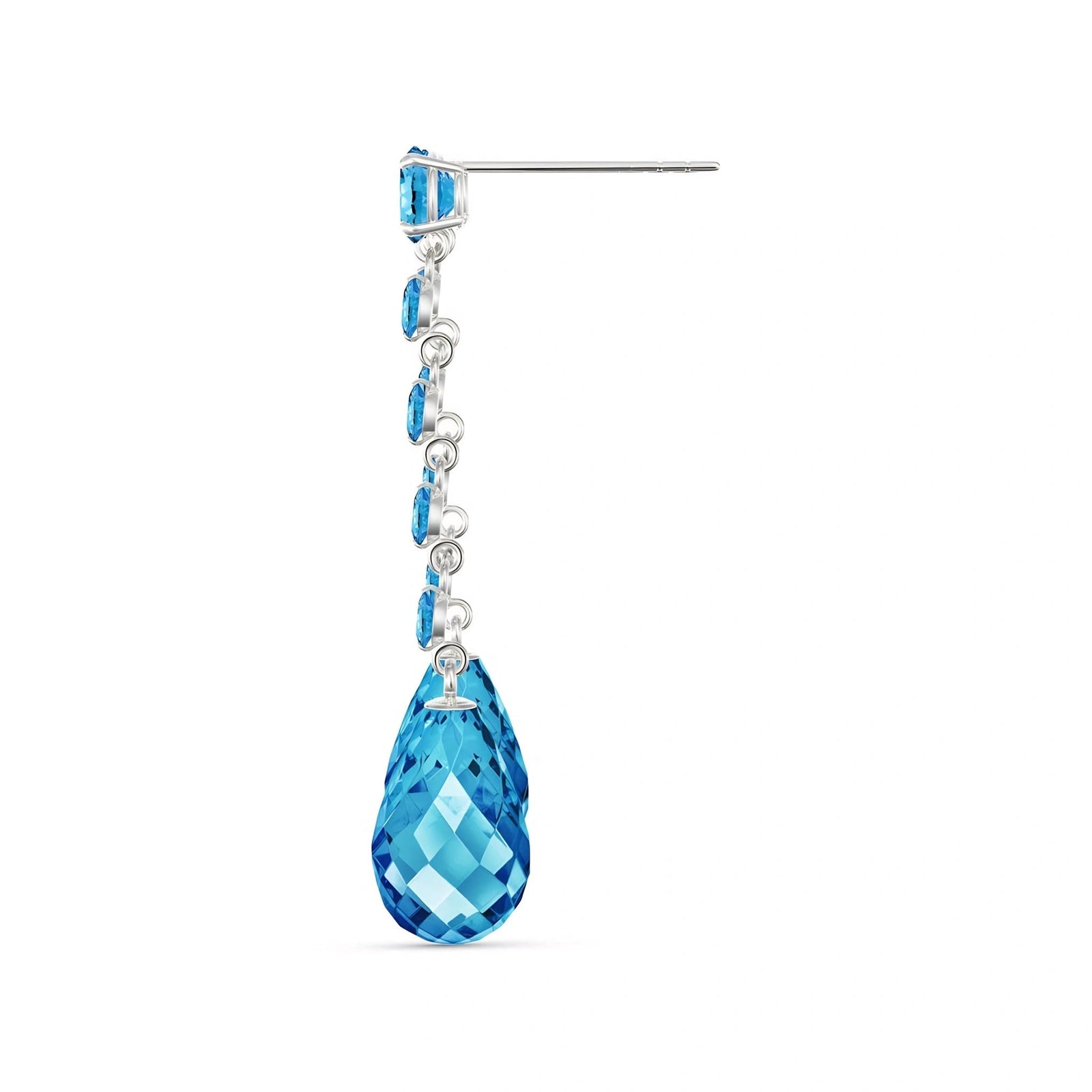 White Gold Blue Topaz — Mariaassunta