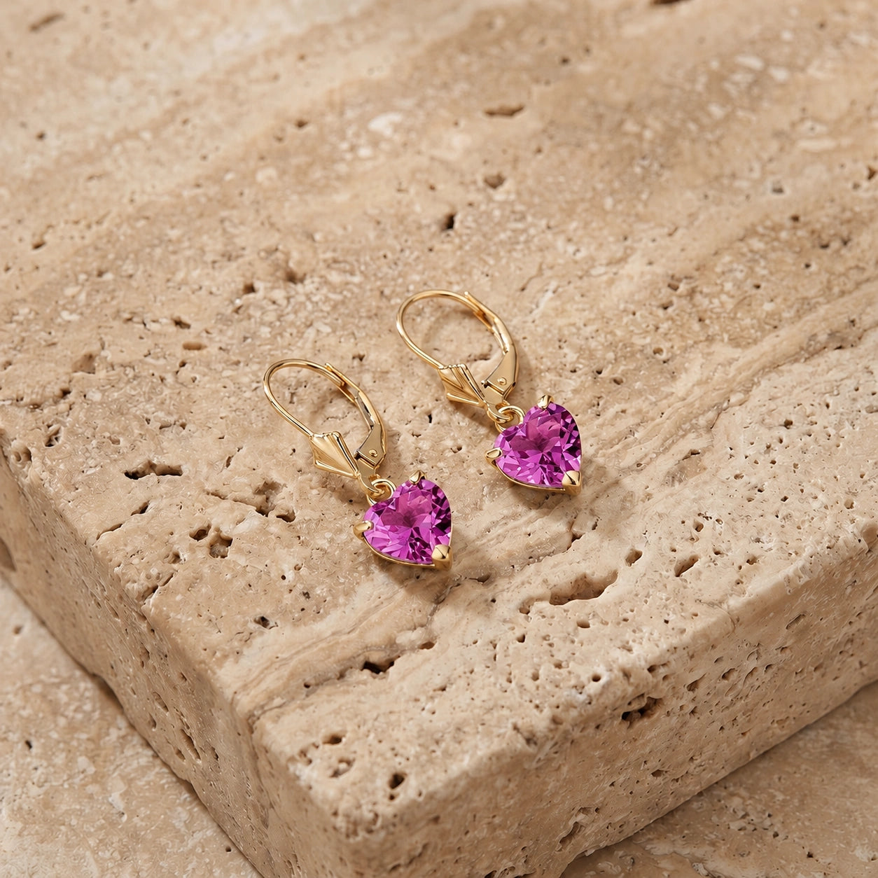 Yellow Gold Pink Topaz — Mariaaurora