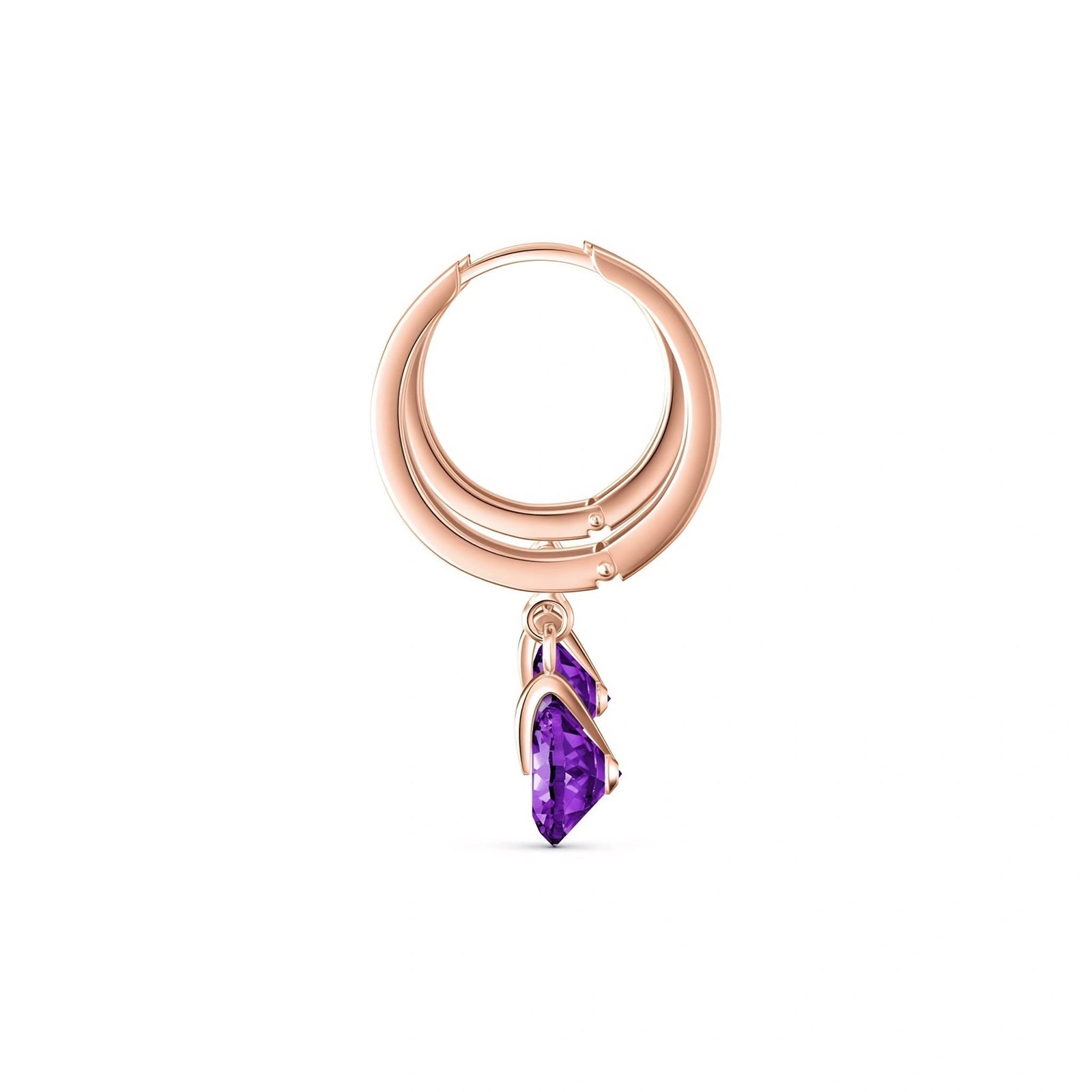 Rose Gold Amethyst — Mariaazzurra