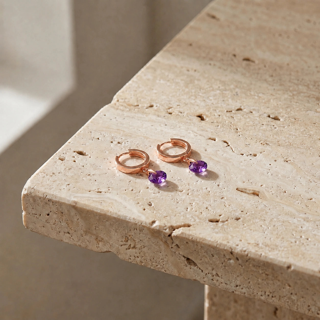 Rose Gold Amethyst — Mariaazzurra