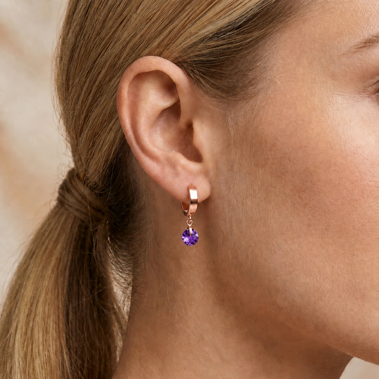 Rose Gold Amethyst — Mariaazzurra