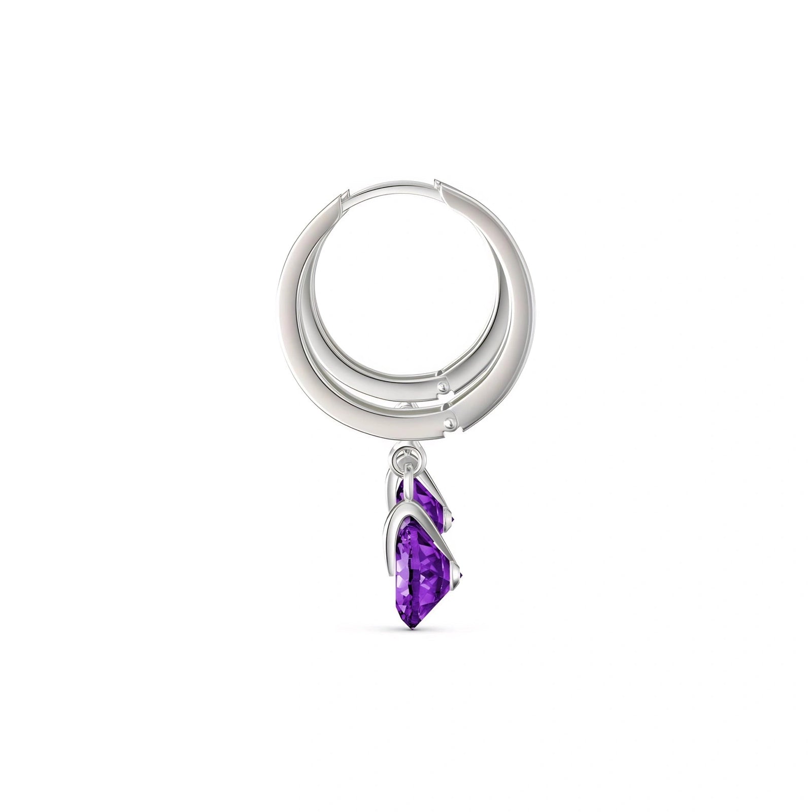 White Gold Amethyst — Mariaazzurra