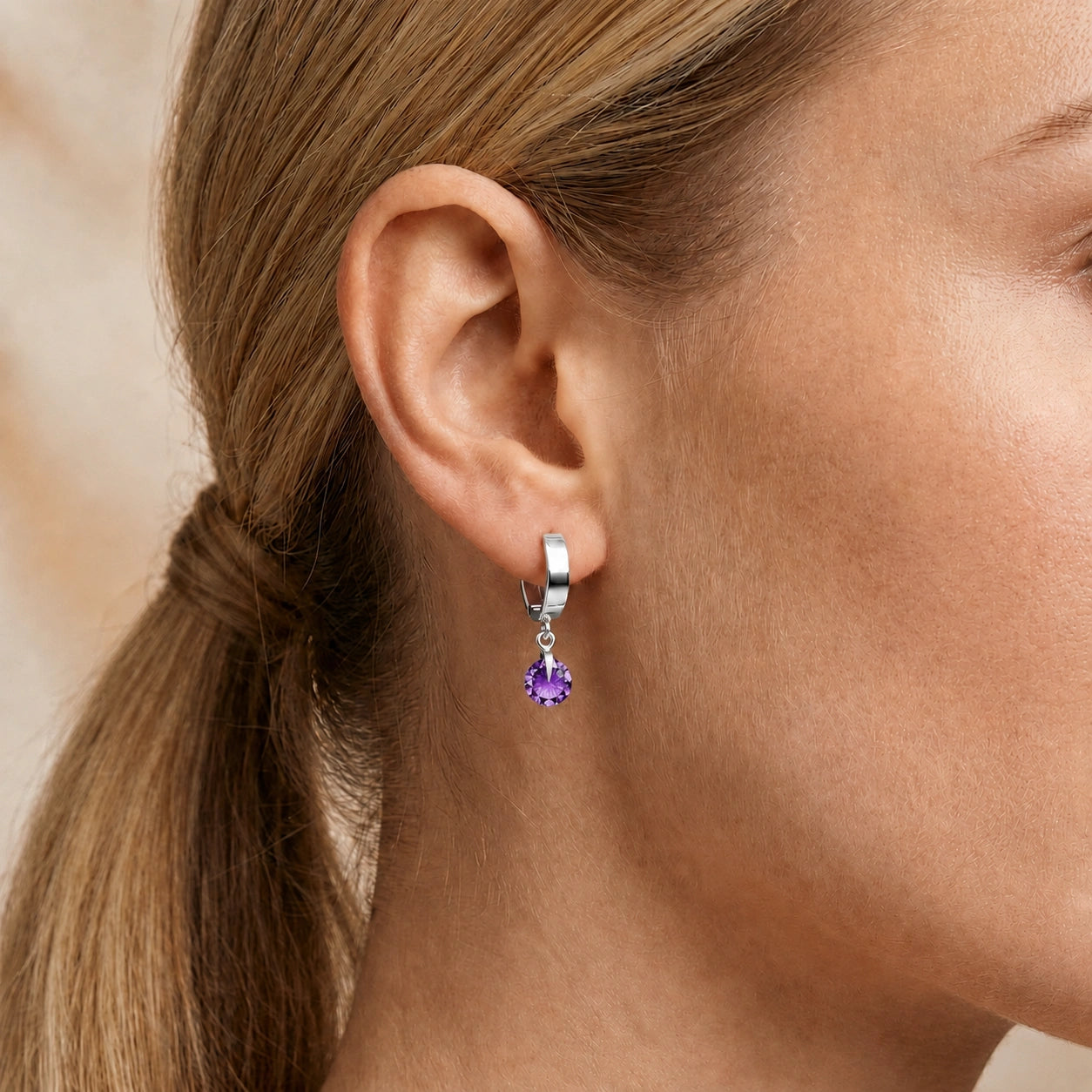 White Gold Amethyst — Mariaazzurra