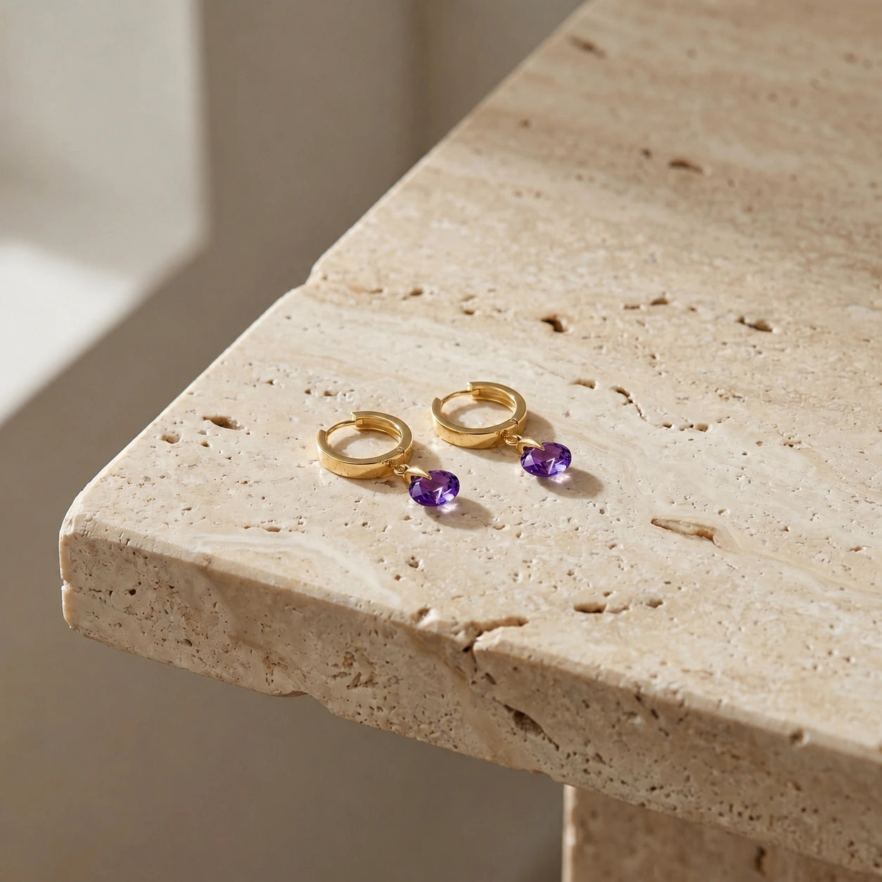 Yellow Gold Amethyst — Mariaazzurra