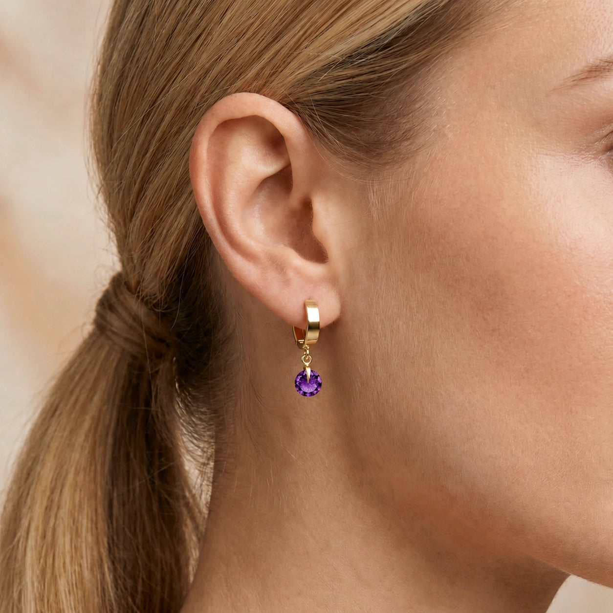 Yellow Gold Amethyst — Mariaazzurra