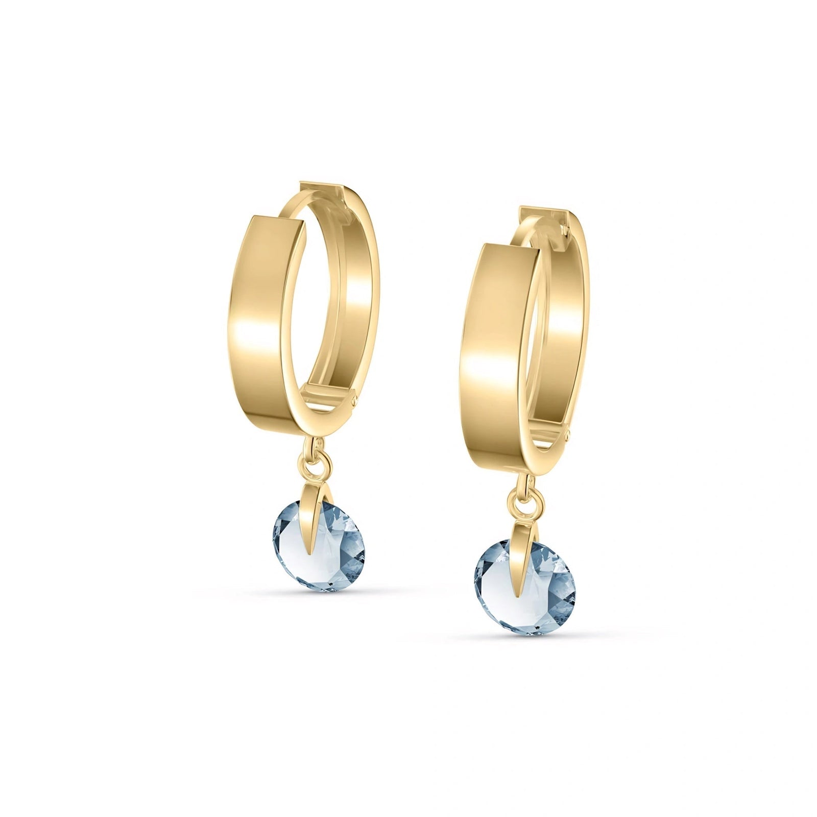 Yellow Gold Aquamarine — Mariaazzurra