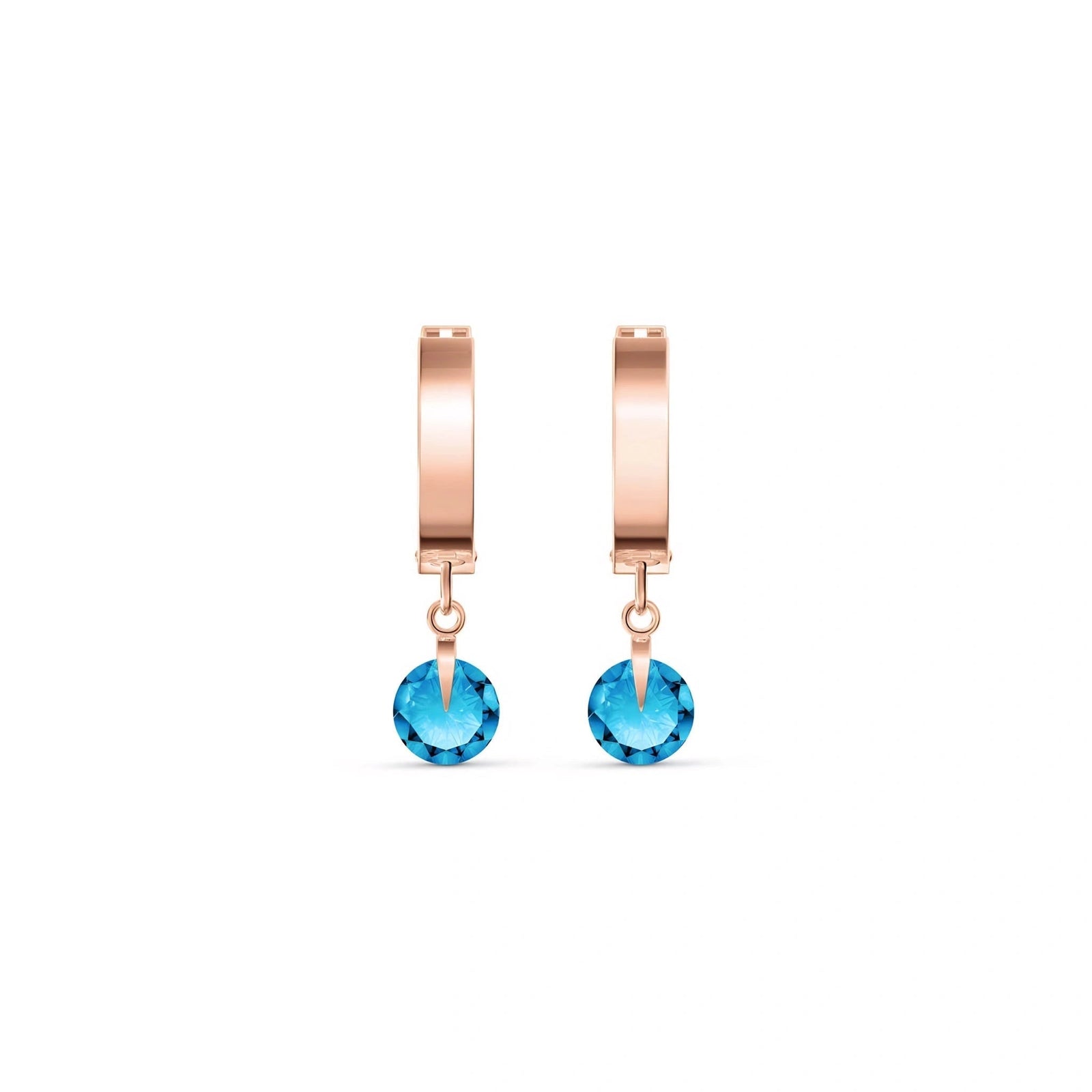Rose Gold Blue Topaz — Mariaazzurra