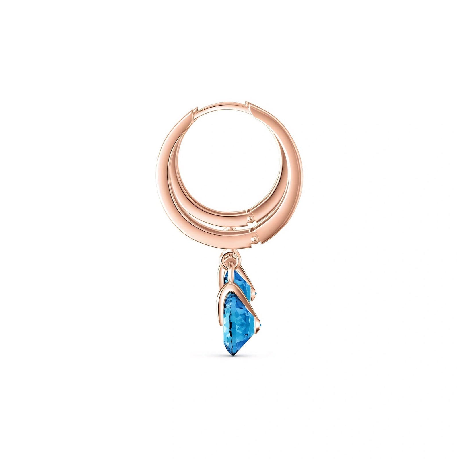 Rose Gold Blue Topaz — Mariaazzurra