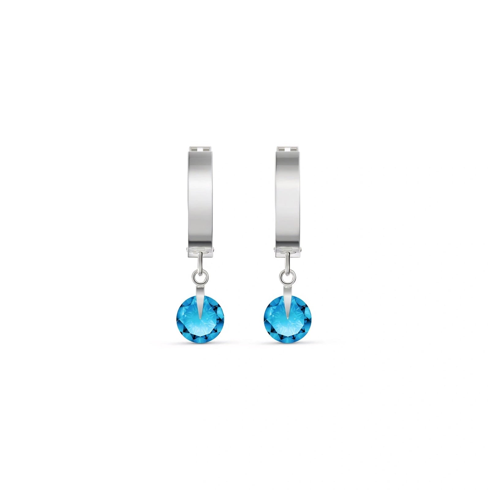 White Gold Blue Topaz — Mariaazzurra