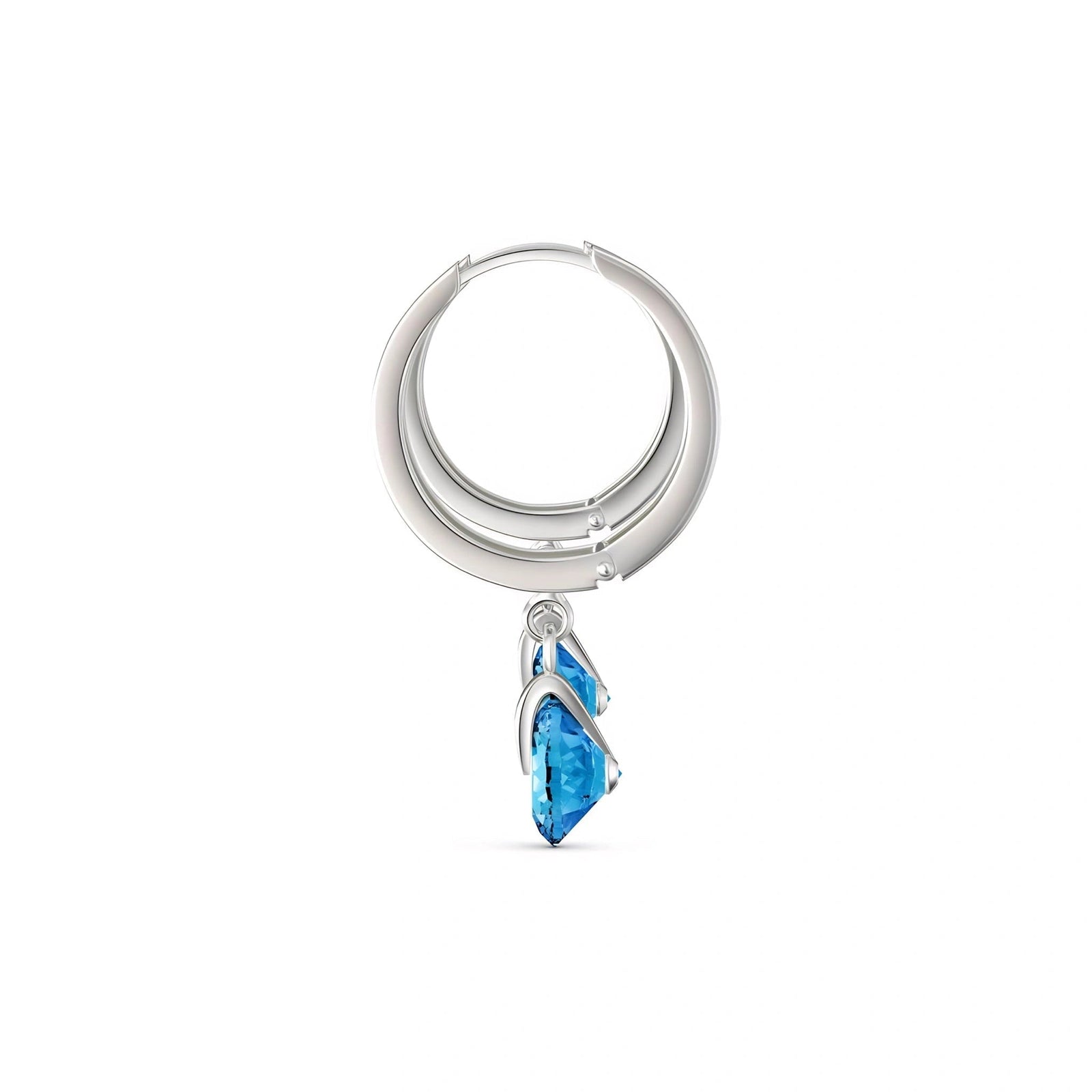 White Gold Blue Topaz — Mariaazzurra