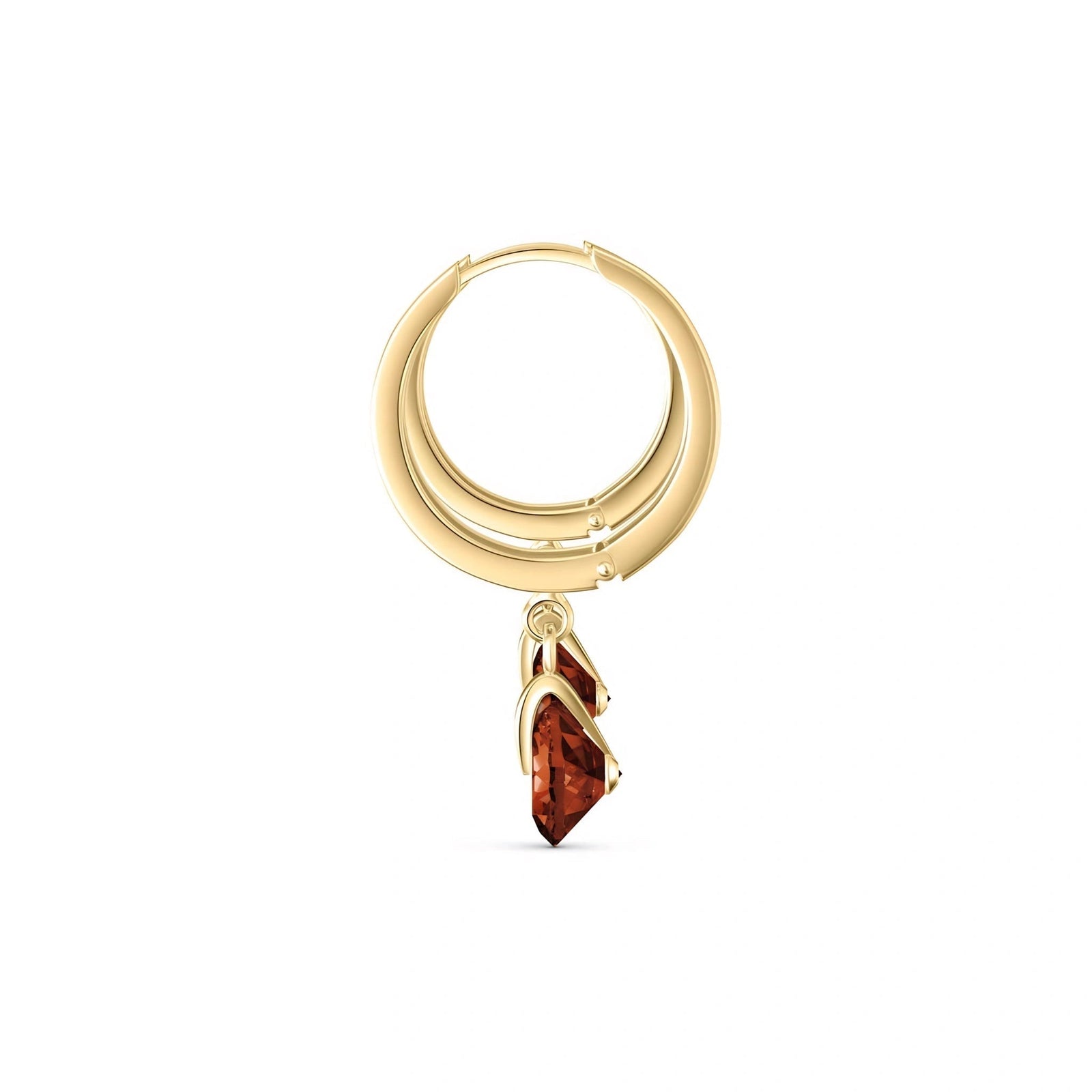 Yellow Gold Garnet — Mariaazzurra