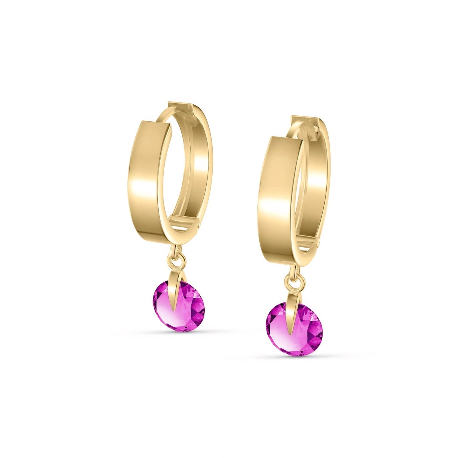 Yellow Gold Pink Topaz — Mariaazzurra