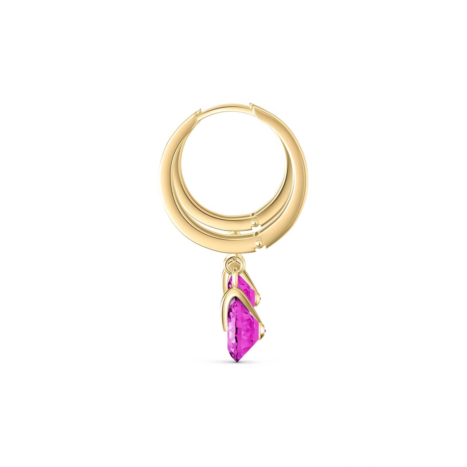 Yellow Gold Pink Topaz — Mariaazzurra
