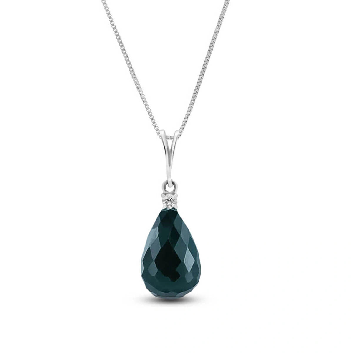 White Gold Diamond & Emerald — Mariabella