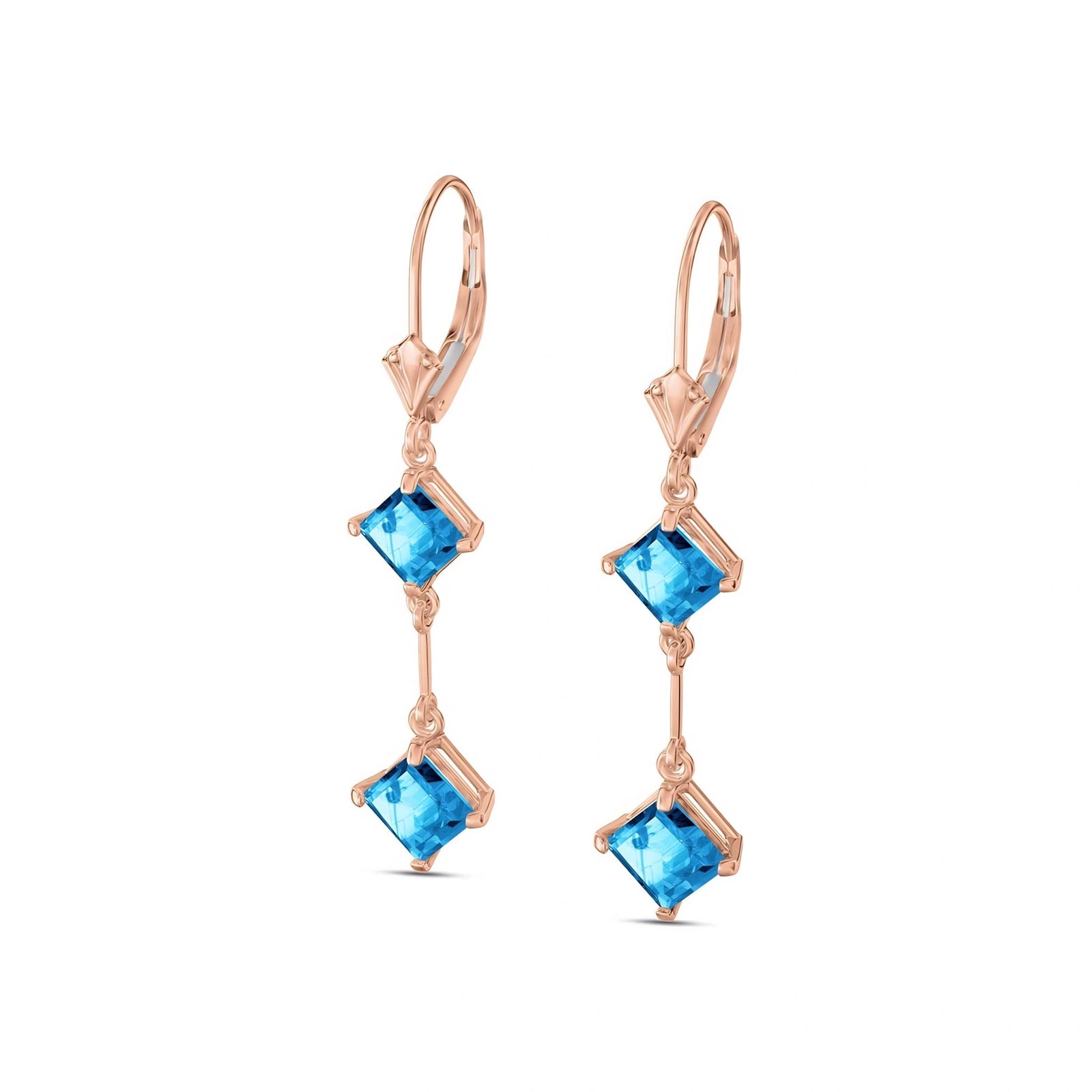 Rose Gold Blue Topaz — Mariaberenice