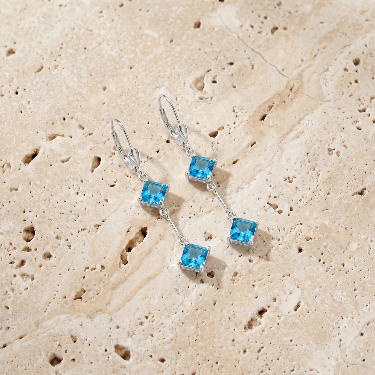 White Gold Blue Topaz — Mariaberenice