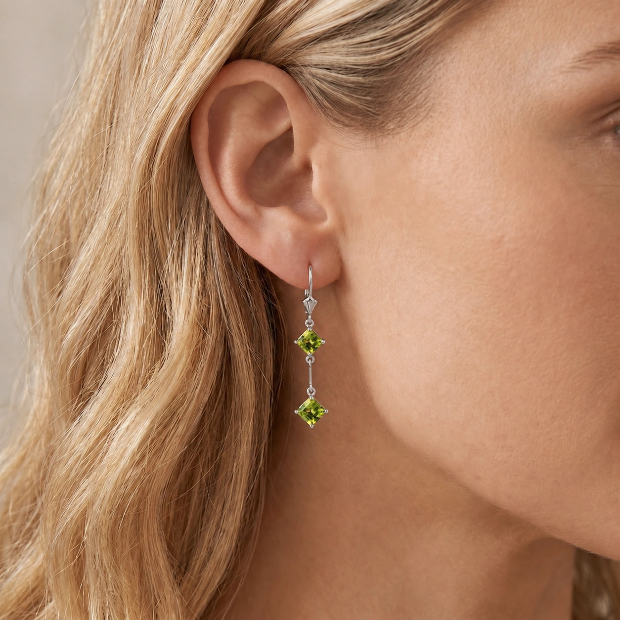 White Gold Peridot — Mariaberenice