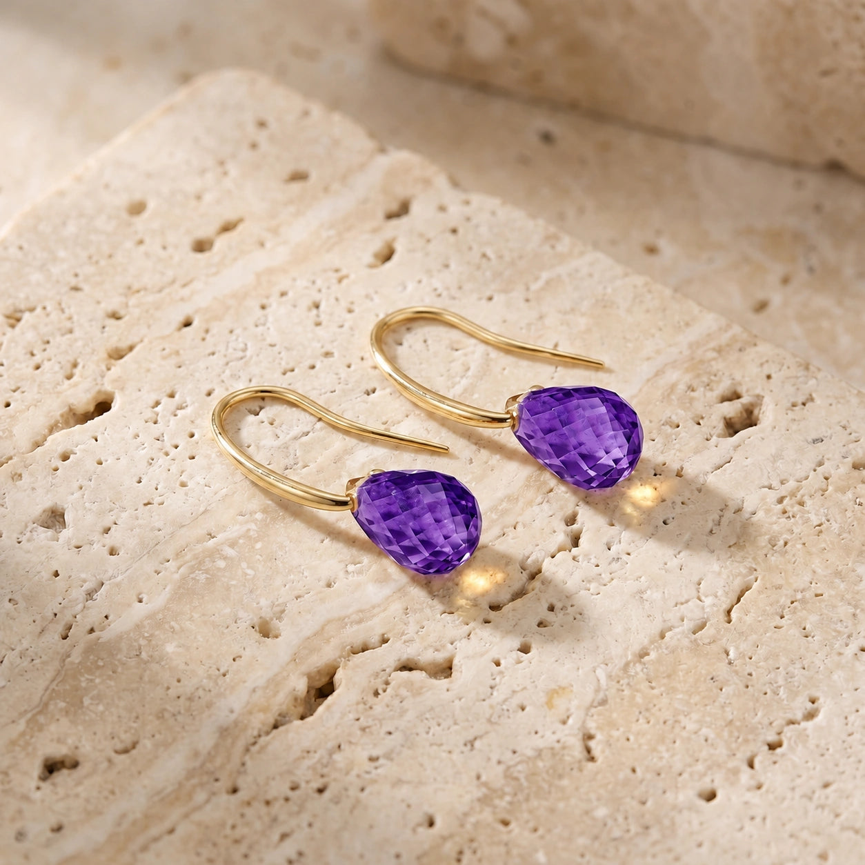 Yellow Gold Amethyst — Mariabernarda