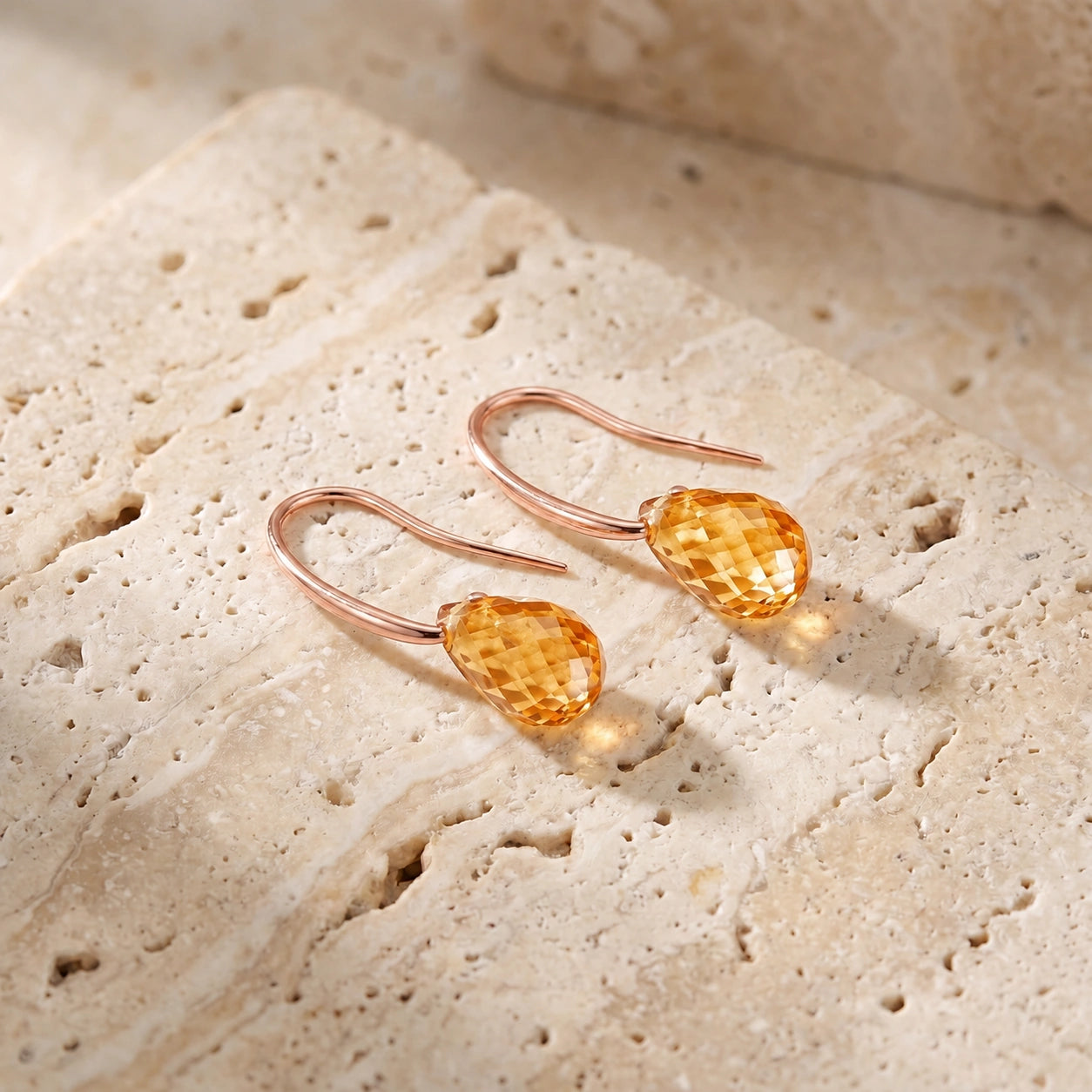 Rose Gold Citrine — Mariabernarda
