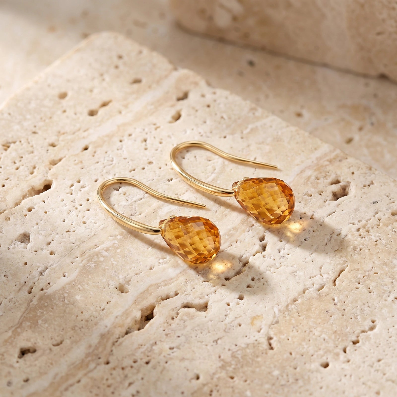 Yellow Gold Citrine — Mariabernarda