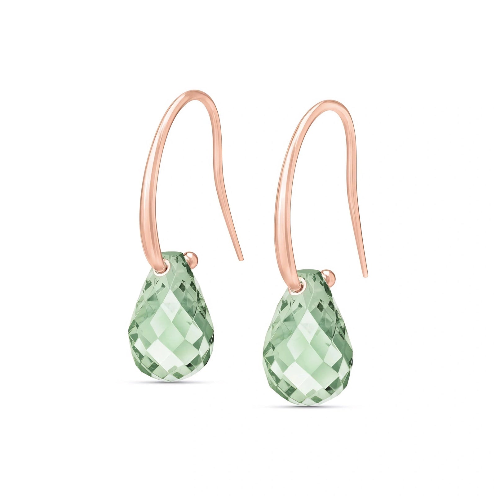 Rose Gold Green Amethyst — Mariabernarda