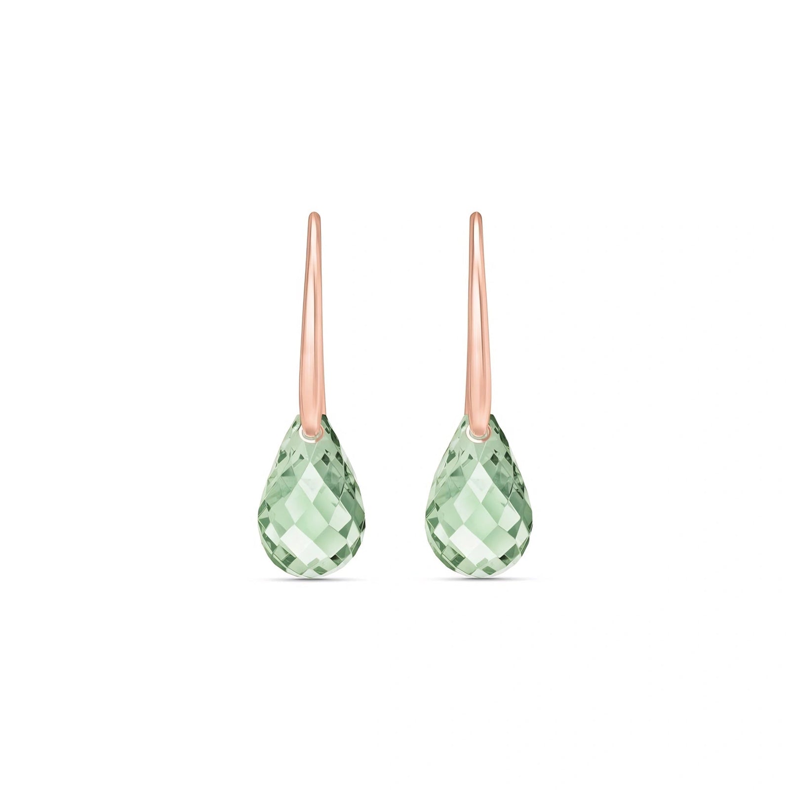 Rose Gold Green Amethyst — Mariabernarda