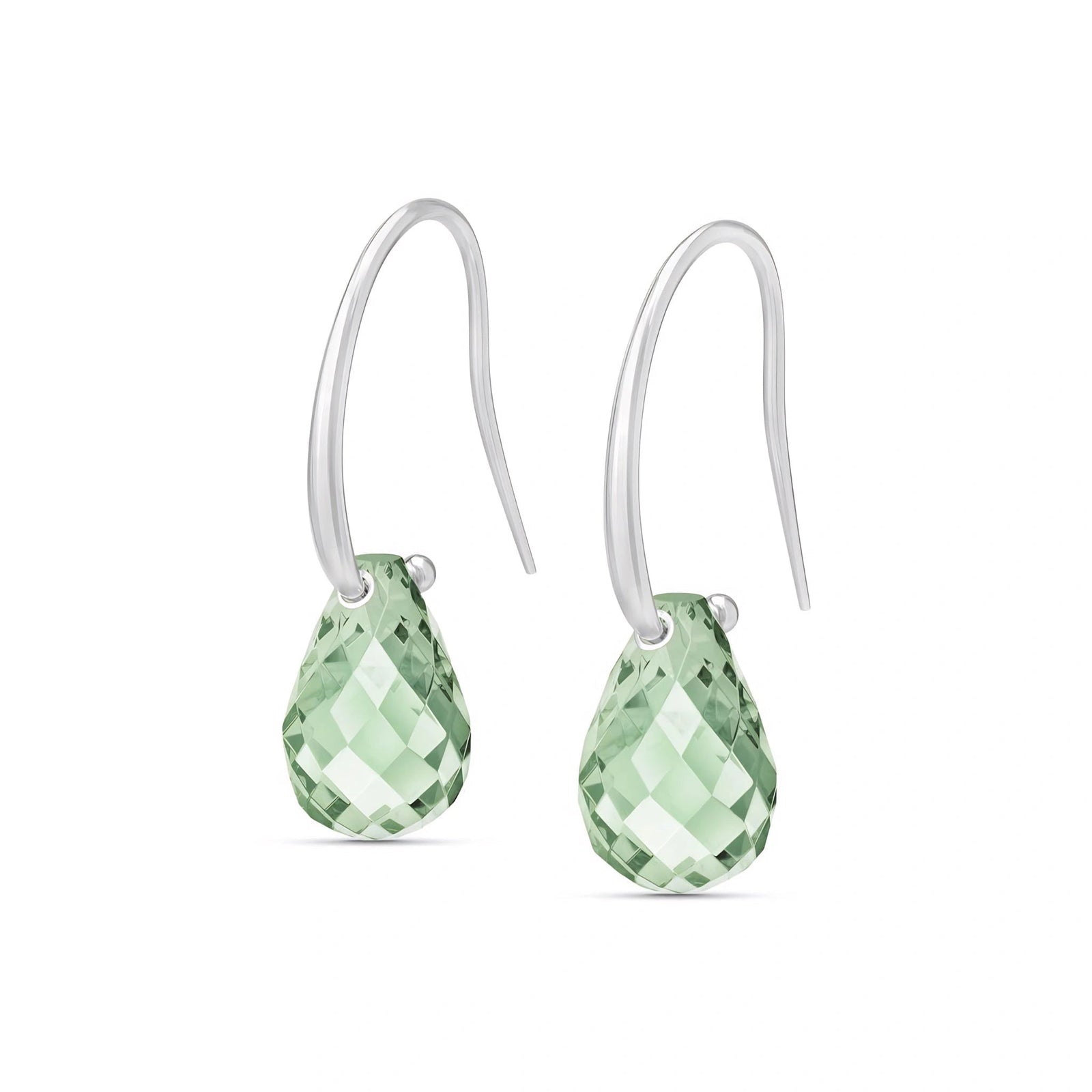 White Gold Green Amethyst — Mariabernarda