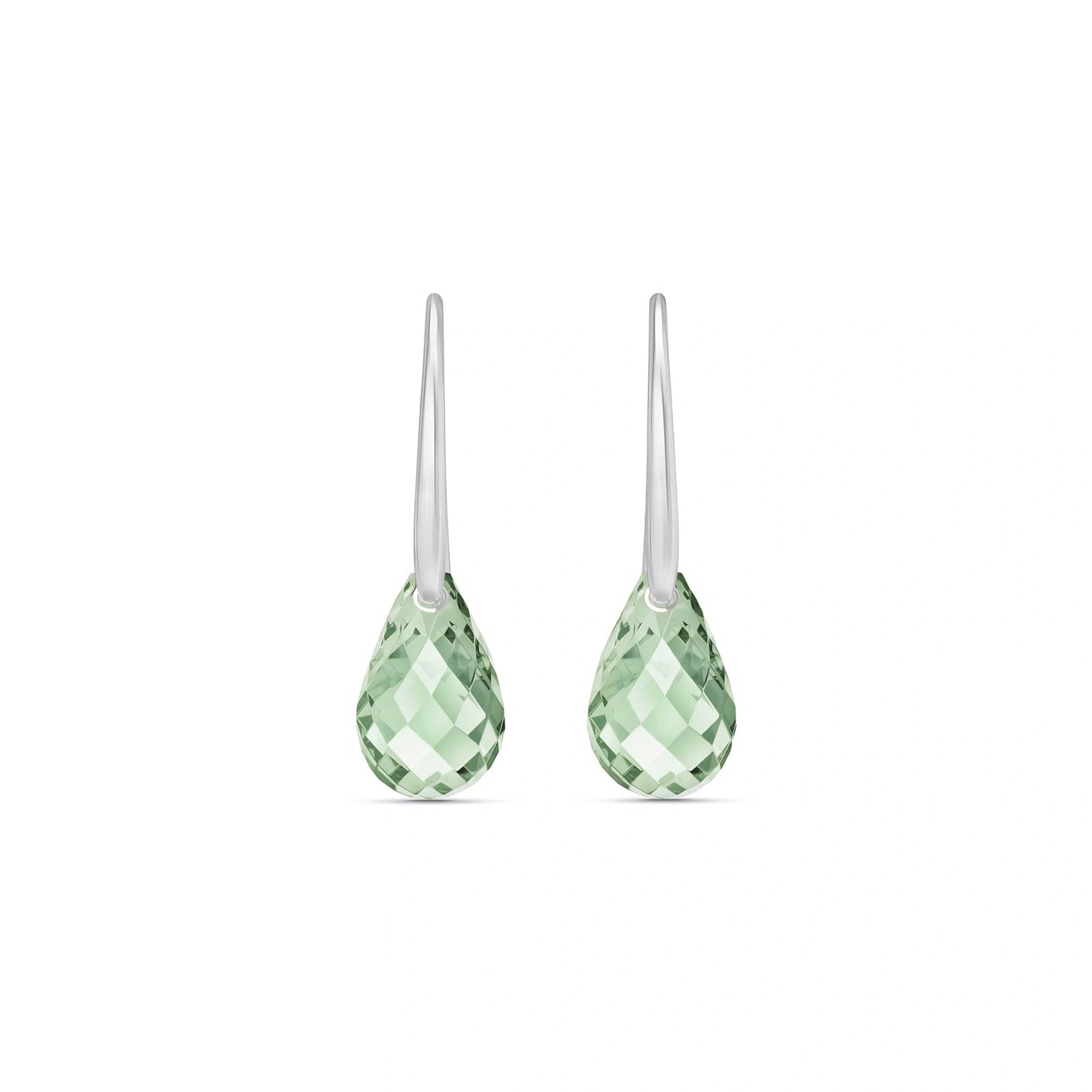 White Gold Green Amethyst — Mariabernarda