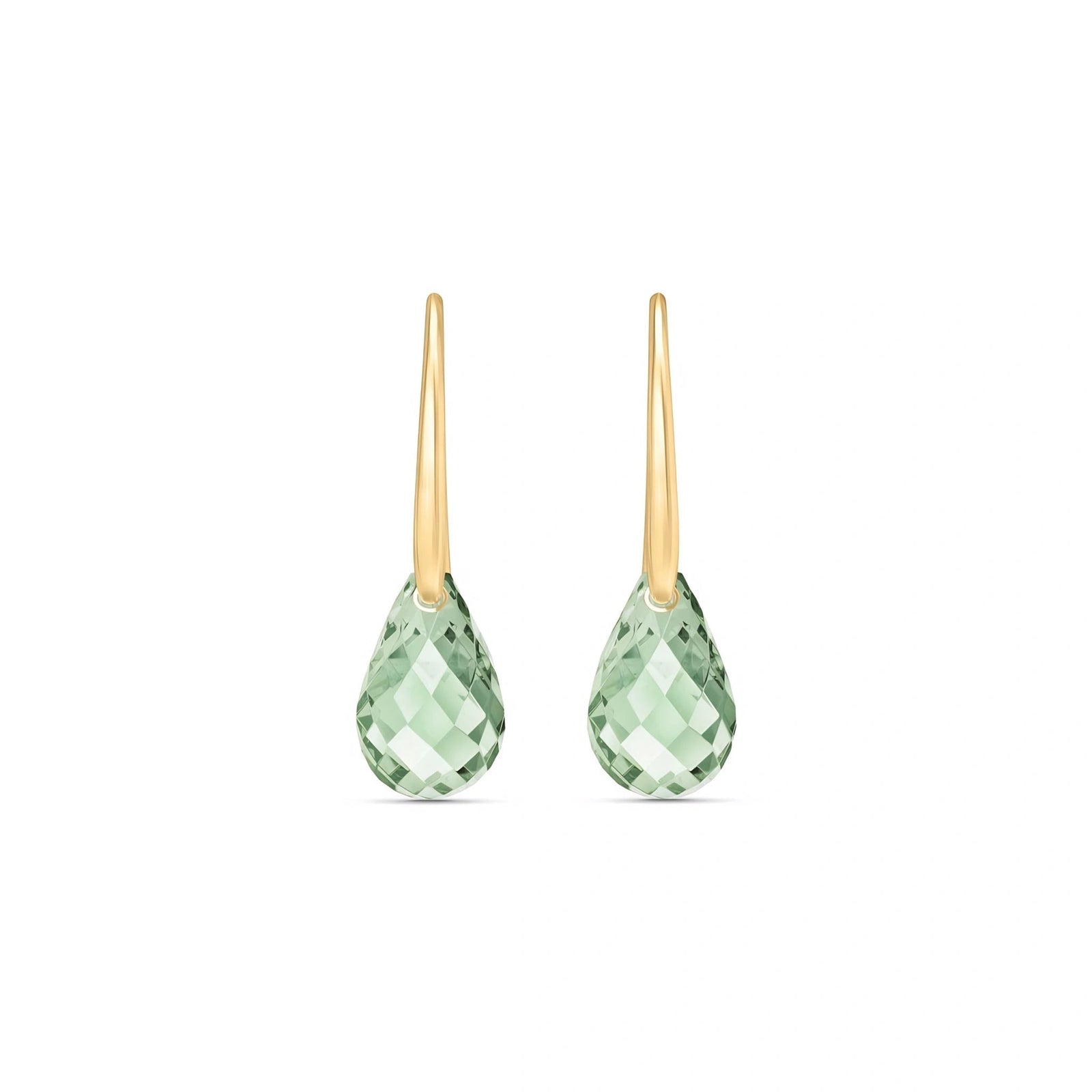 Yellow Gold Green Amethyst — Mariabernarda