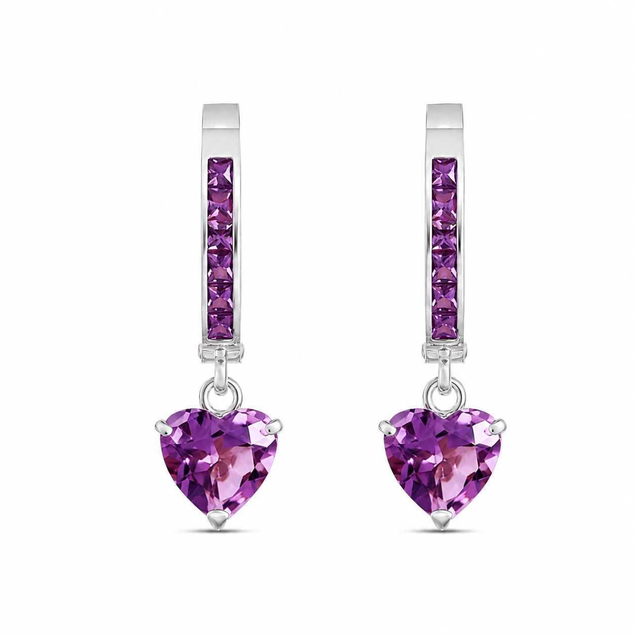 White Gold Amethyst — Mariabianca