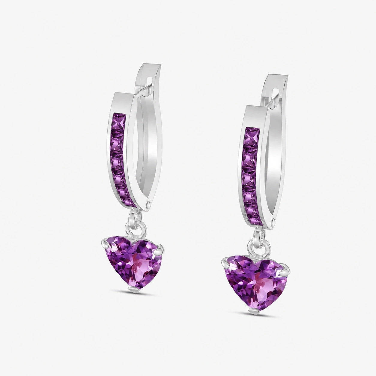 White Gold Amethyst — Mariabianca