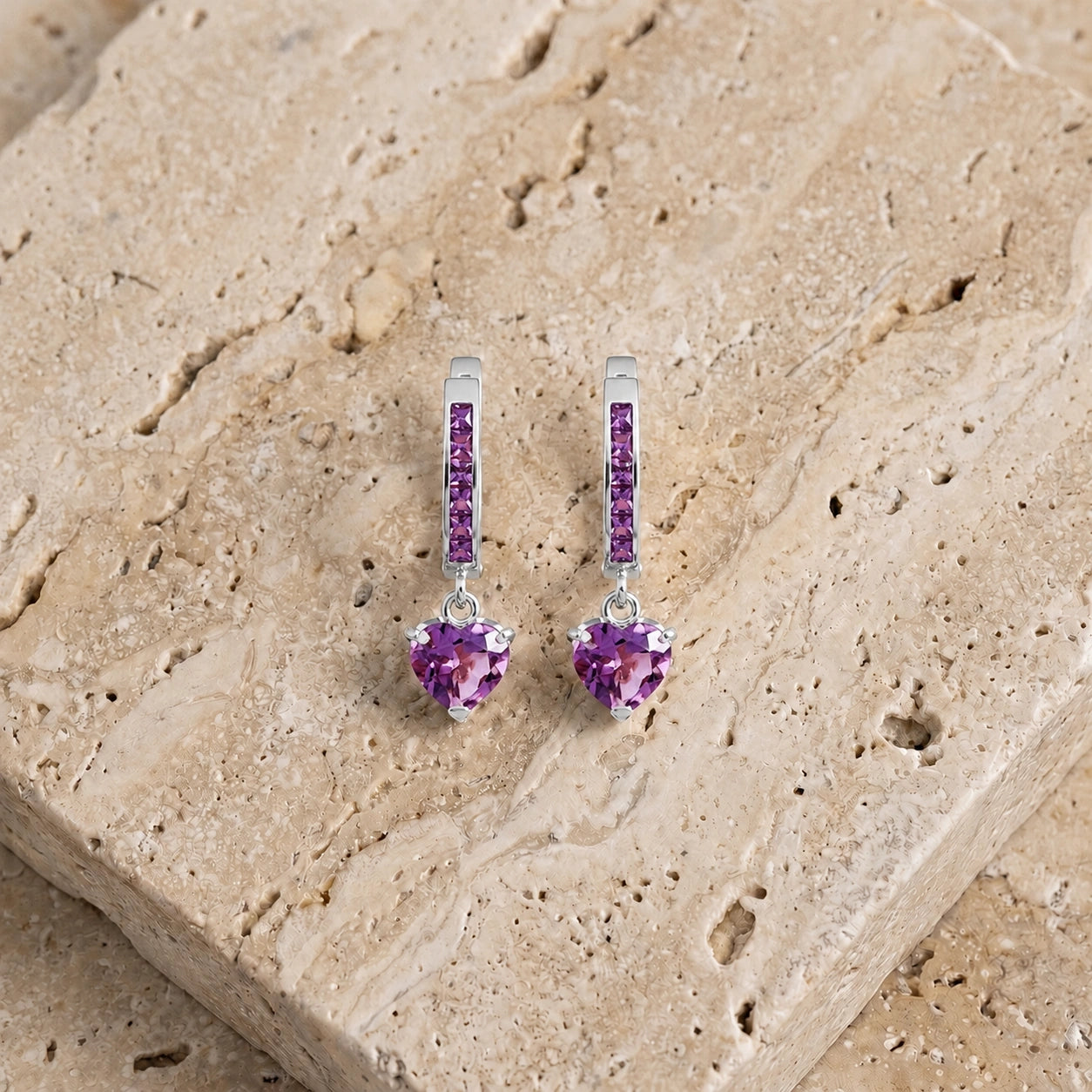 White Gold Amethyst — Mariabianca