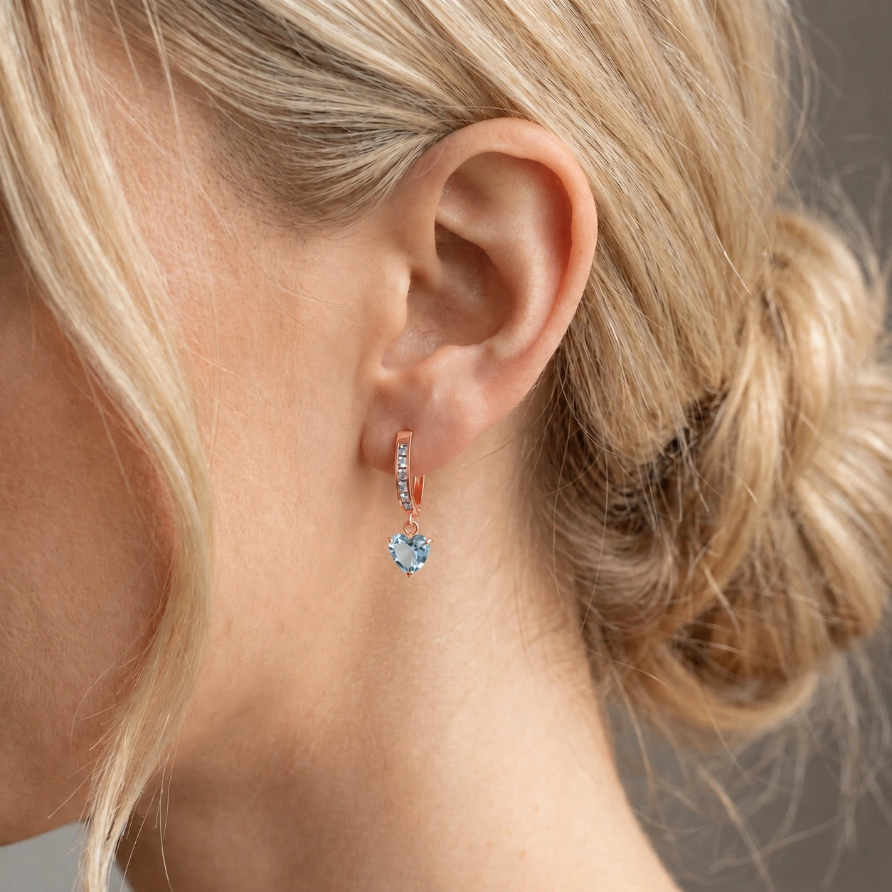 Rose Gold Aquamarine — Mariabianca
